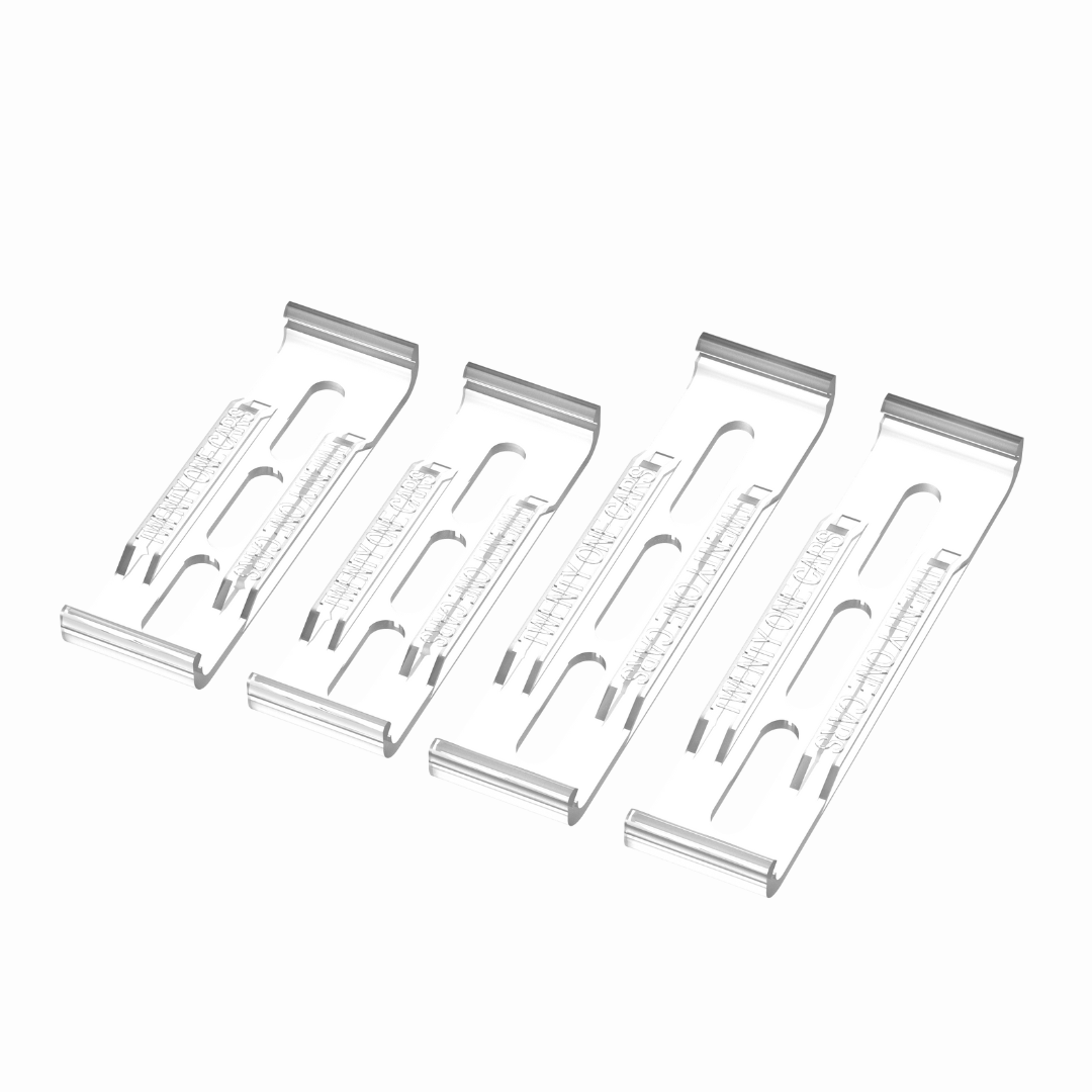 Klick Wechselschild Nummernschild Kennzeichenhalter | Clean