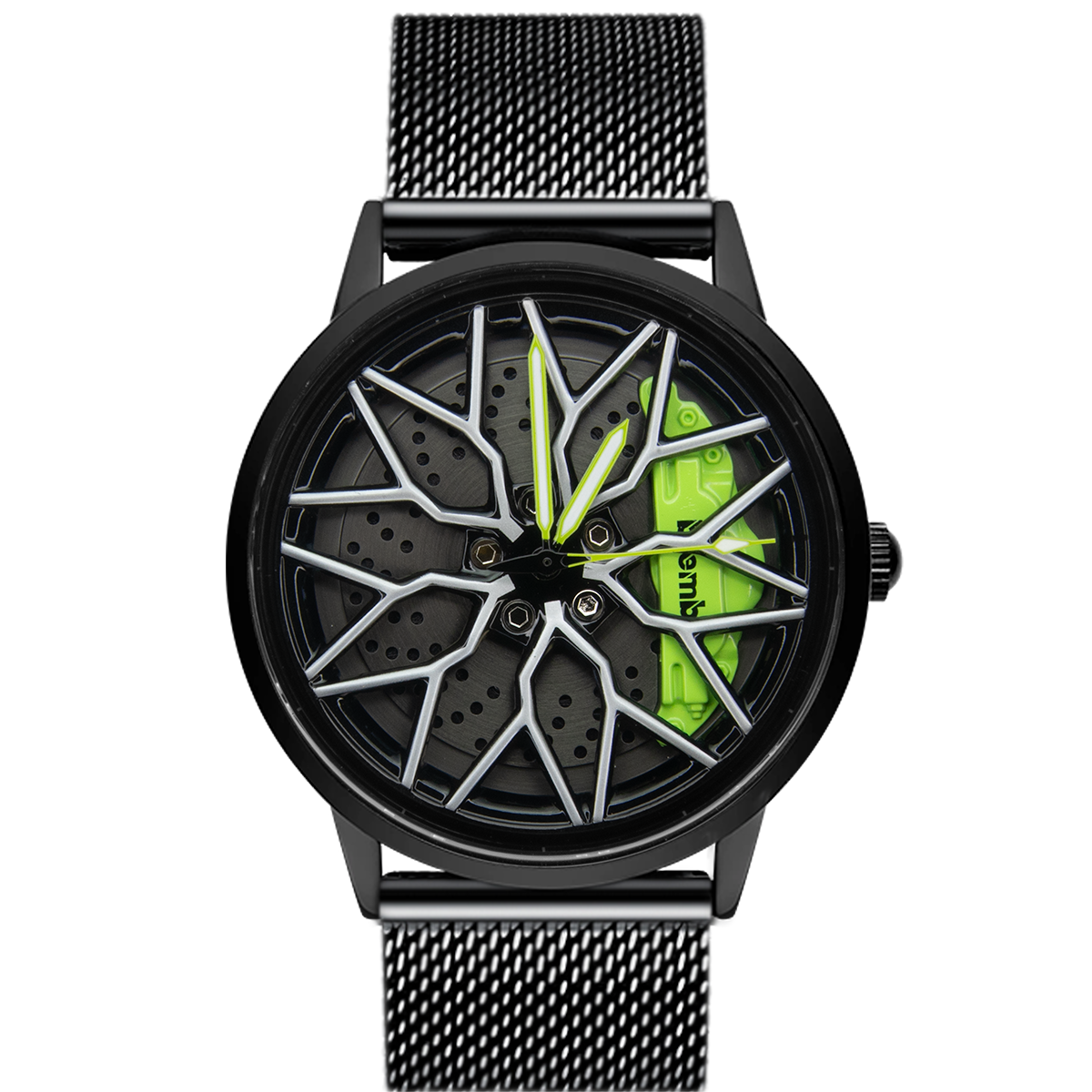 Porsch delicate Grün Mesh Spin