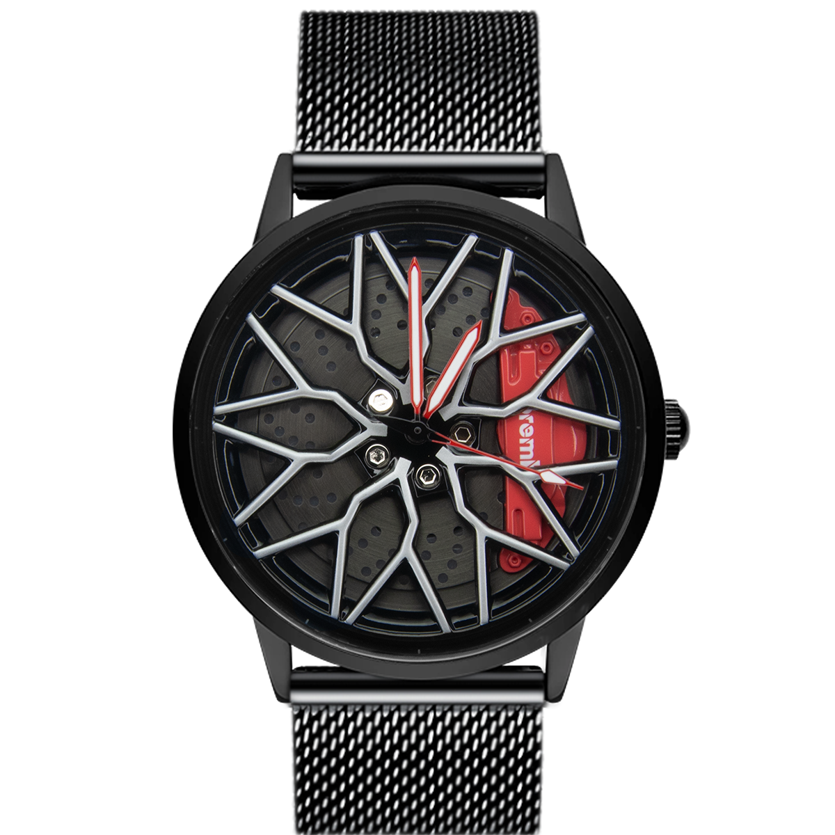 Porsch delicate Rot Mesh Spin