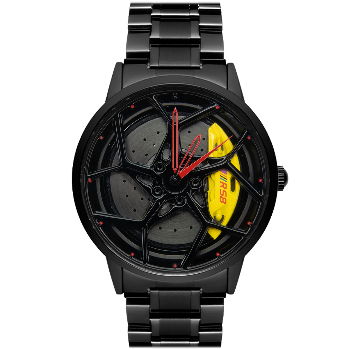 Quattro RS8 Gelb Schwarz Non Spin