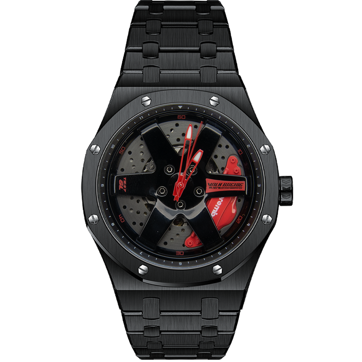 TE37 AP Rot Schwarz Automatic Non Spin
