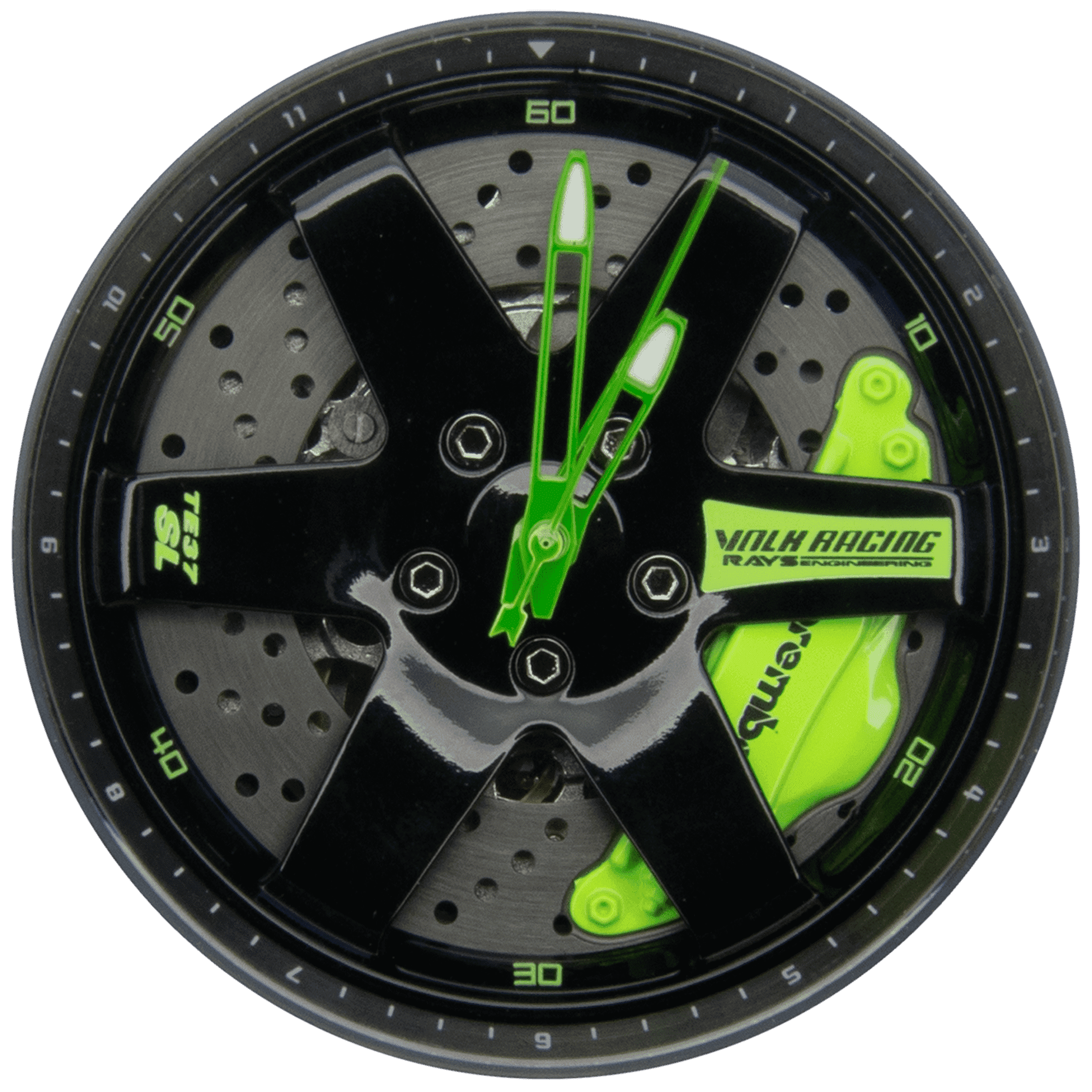 TE37 AP Grün Schwarz Automatic Non Spin