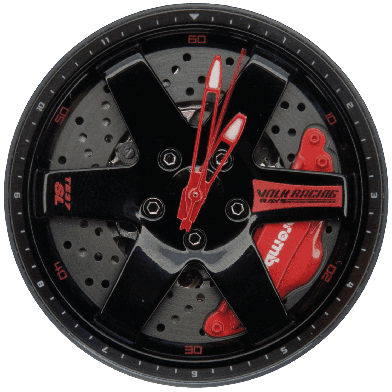 TE37 AP Rot Schwarz Automatic Non Spin