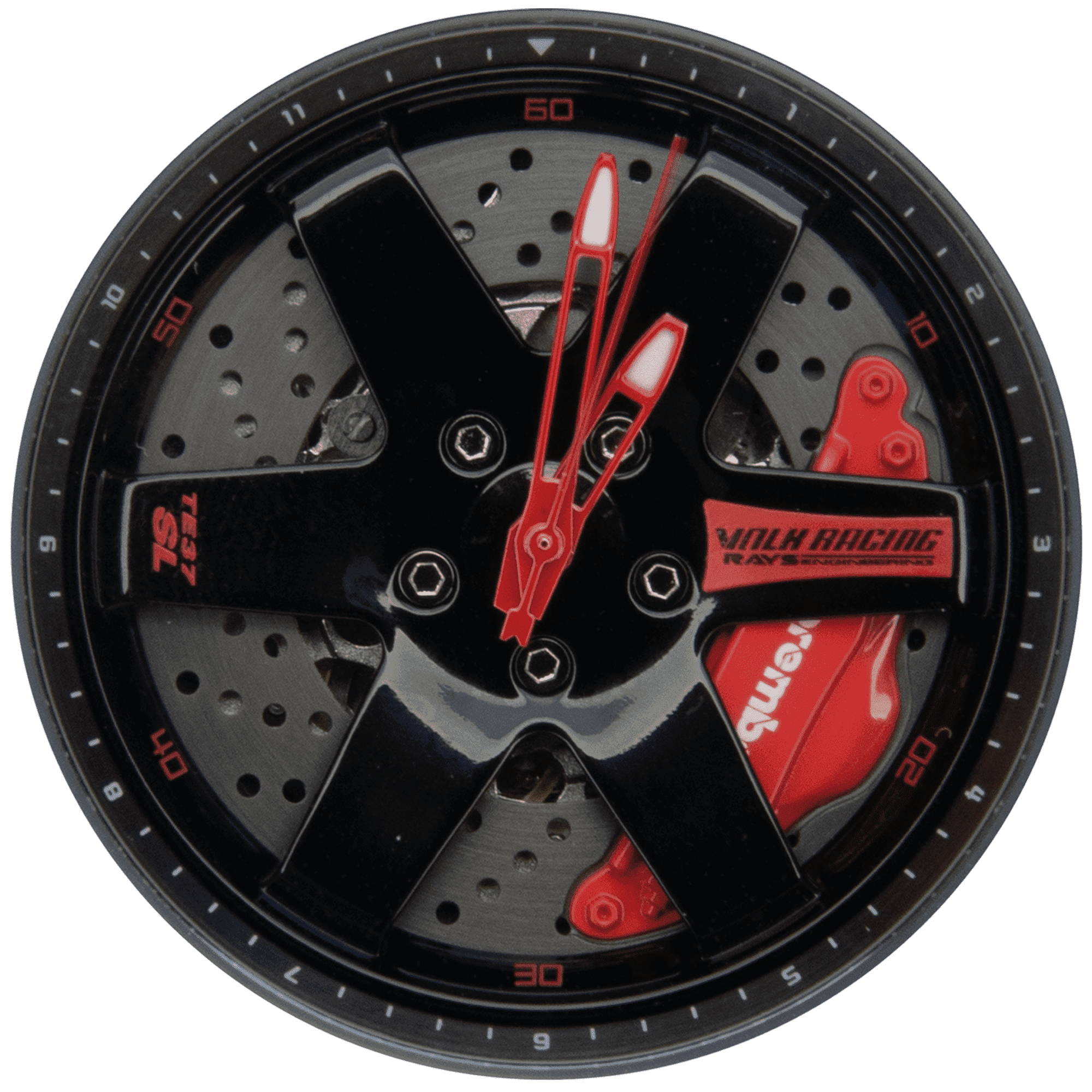 TE37 AP Rot Schwarz Automatic Non Spin