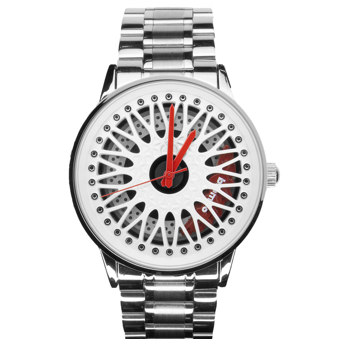 BBS Super RS  Rot Silber Non Spin