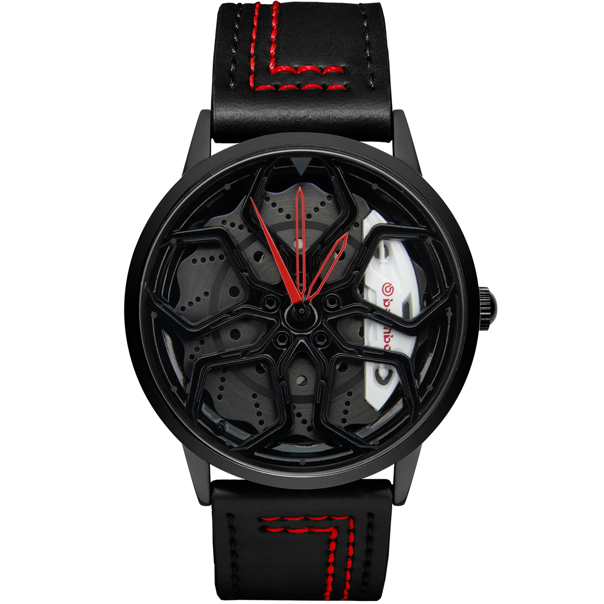 Lamborghini Wave Weiss Rot Non Spin