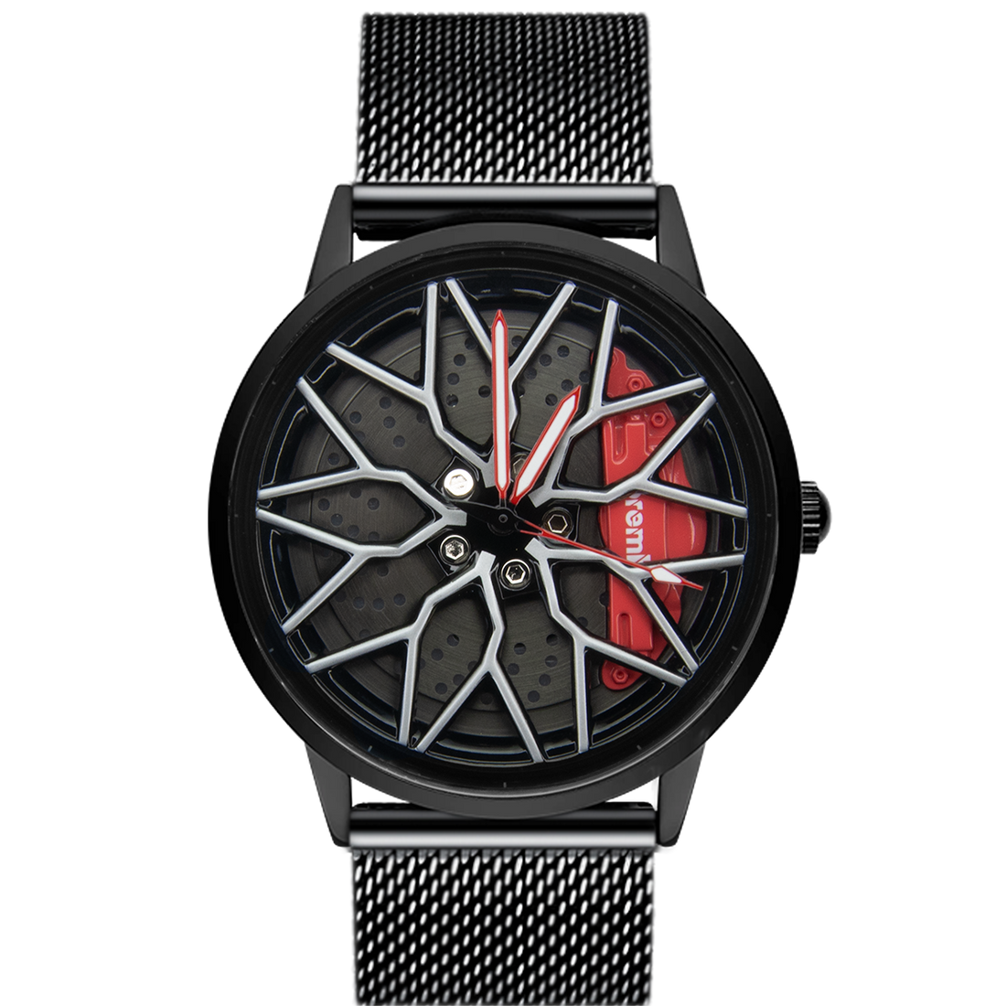 Porsch delicate Rot Mesh Spin