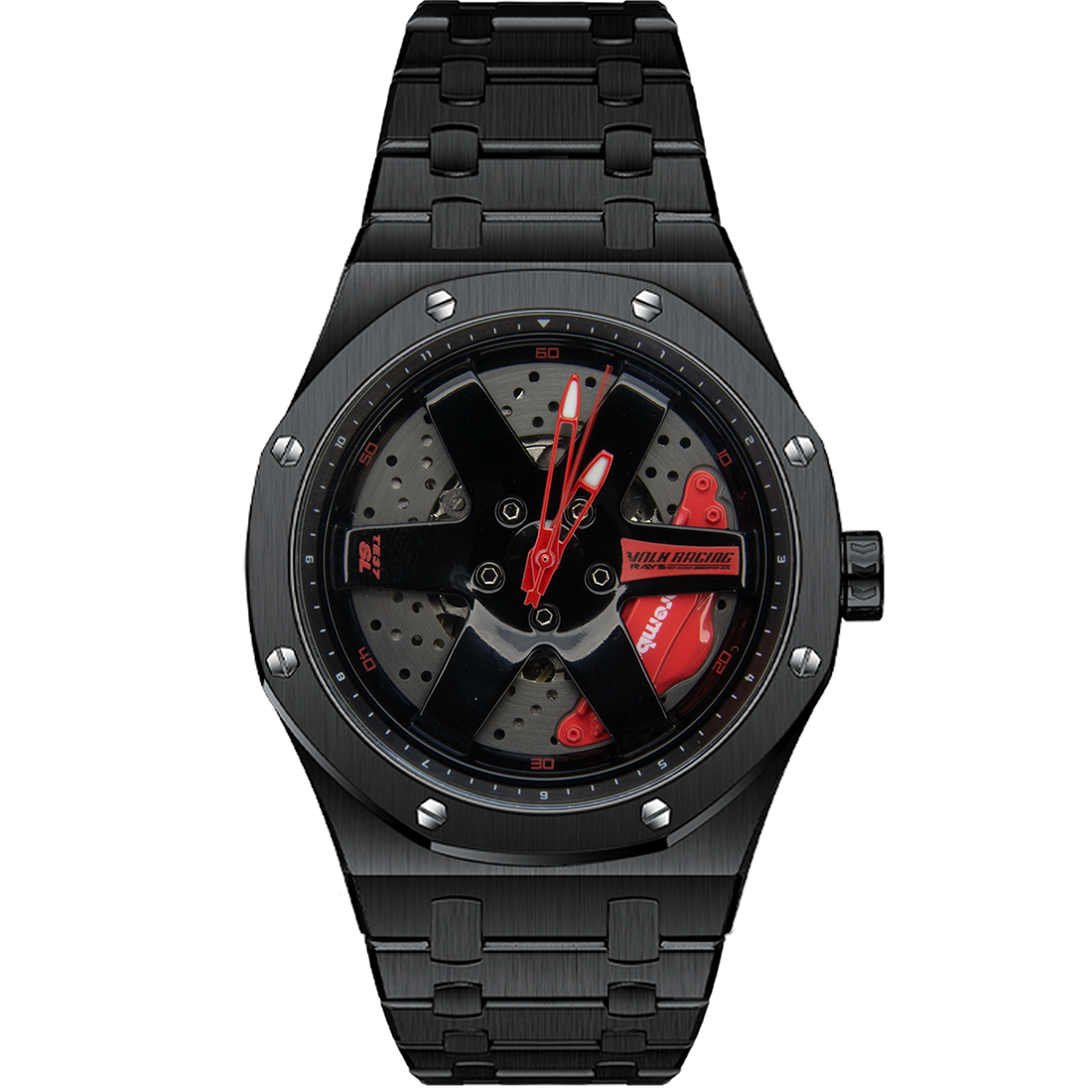 TE37 AP Rot Schwarz Automatic Non Spin