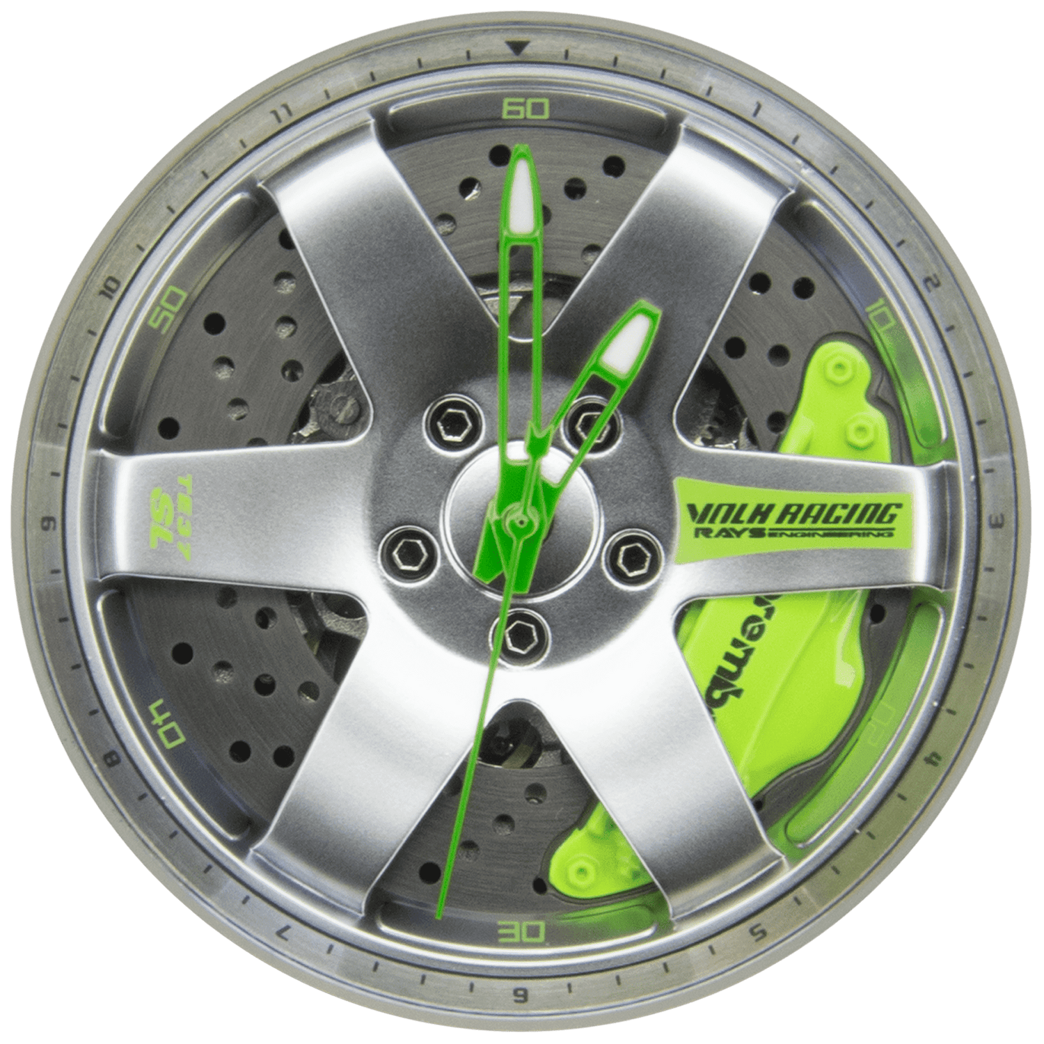 TE37 AP Grün Chrom Automatic Non Spin