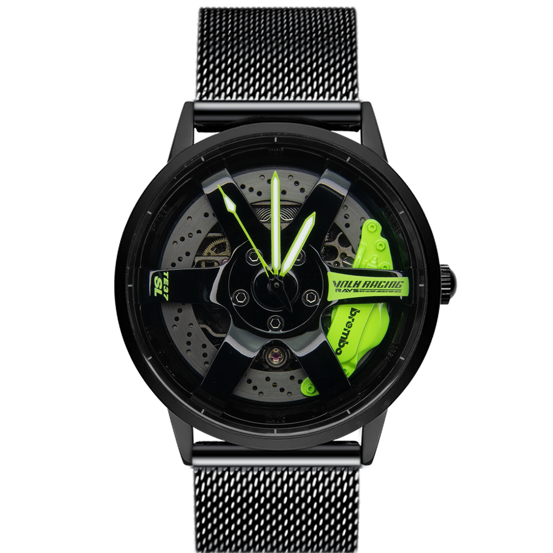 TE37 Grün Mesh Automatic Non Spin